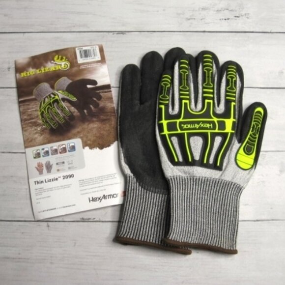 HexArmor Men's Size XL Work Gloves Cut Puncture Resistant Rubber Coated - Picture 1 of 11